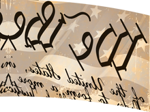 Load image into Gallery viewer, Pre-Designed Flags - Constitution Preamble