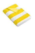 Load image into Gallery viewer, Port Authority ® Cabana Stripe Beach Towel. PT43