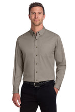 Load image into Gallery viewer, Port Authority ® Long Sleeve Twill Shirt. S600T