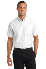 Load image into Gallery viewer, Port Authority ® Short Sleeve SuperPro ™ Oxford Shirt. S659