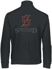 Load image into Gallery viewer, Stratford Rhinestoned Color Guard Warm Up Jacket