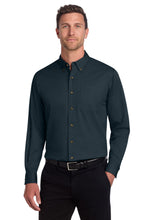 Load image into Gallery viewer, Port Authority ® Tall Long Sleeve Twill Shirt. TLS600T