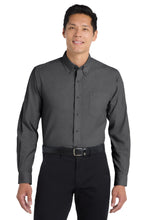 Load image into Gallery viewer, Port Authority ® Tall Crosshatch Easy Care Shirt. TLS640