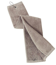 Load image into Gallery viewer, Port Authority ® Grommeted Tri-Fold Golf Towel. TW50
