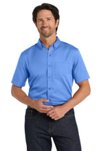Load image into Gallery viewer, Port Authority ® Short Sleeve SuperPro React ™ Twill Shirt. W809
