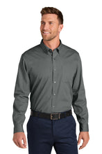 Load image into Gallery viewer, Port Authority ® Long Sleeve Nailhead Easy Care Shirt W816