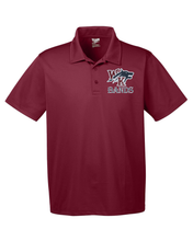 Load image into Gallery viewer, White Knoll Embroidered Band Polo