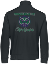 Load image into Gallery viewer, Windermere Rhinestoned Color Guard Track Jacket