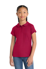 Load image into Gallery viewer, Port Authority ® Girls Silk Touch ™ Peter Pan Collar Polo. YG503
