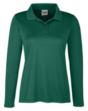 Load image into Gallery viewer, Ladies' Zone Performance Long Sleeve Polo