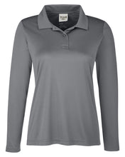 Load image into Gallery viewer, Ladies' Zone Performance Long Sleeve Polo
