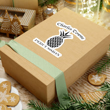 Load image into Gallery viewer, Charles Towne Percussion BLACK Kiss-Cut Stickers