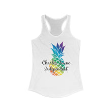 Load image into Gallery viewer, Charles Towne Independent Rainbow Women's Ideal Racerback Tank