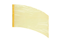Load image into Gallery viewer, Solid Crystal Clear Lamé Curved Rectangular Flags