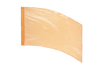 Load image into Gallery viewer, Solid Crystal Clear Lamé Curved Rectangular Flags
