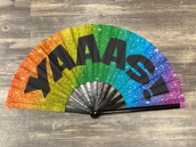 Load image into Gallery viewer, Folding Nylon Clack Fan