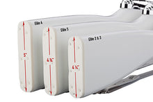 Load image into Gallery viewer, Elite 3 w/Leather Strap: Silver Bolt, White Strap