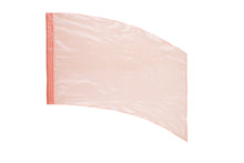 Load image into Gallery viewer, Solid Crystal Clear Lamé Curved Rectangular Flags