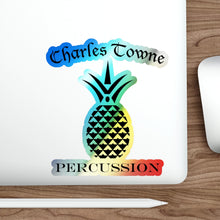 Load image into Gallery viewer, Charles Towne Percussion HOLOGRAPHIC Kiss-Cut Stickers