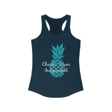 Load image into Gallery viewer, Charles Towne Independent Teal Women's Ideal Racerback Tank