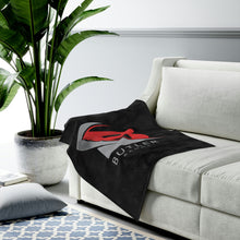 Load image into Gallery viewer, Butler Bands Velveteen Plush Blanket