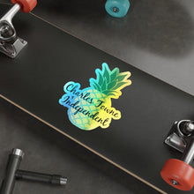 Load image into Gallery viewer, Charles Towne Independent Holographic Die-cut Stickers