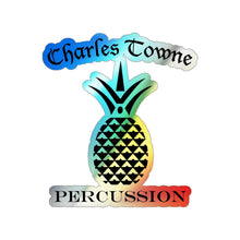 Load image into Gallery viewer, Charles Towne Percussion HOLOGRAPHIC Kiss-Cut Stickers