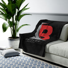 Load image into Gallery viewer, Butler Bands Velveteen Plush Blanket