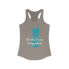 Load image into Gallery viewer, Charles Towne Independent Teal Women's Ideal Racerback Tank