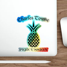 Load image into Gallery viewer, Charles Towne Percussion HOLOGRAPHIC Kiss-Cut Stickers