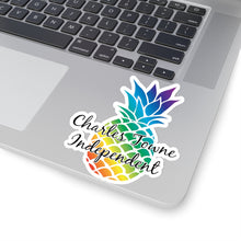 Load image into Gallery viewer, Charles Towne Independent Rainbow Kiss-Cut Stickers