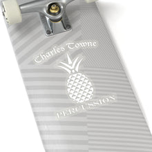 Load image into Gallery viewer, Charles Towne Percussion WHITE Kiss-Cut Stickers