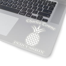 Load image into Gallery viewer, Charles Towne Percussion WHITE Kiss-Cut Stickers