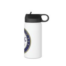 Load image into Gallery viewer, Eau Gallie Guard Stainless Steel Water Bottle, Standard Lid