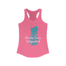 Load image into Gallery viewer, Charles Towne Independent Teal Women's Ideal Racerback Tank