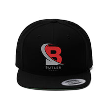 Load image into Gallery viewer, Butler Unisex Flat Bill Hat
