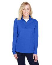 Load image into Gallery viewer, Women's Zone Sonic Heather Performance Quarter-Zip Pullover
