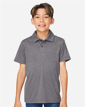 Load image into Gallery viewer, Youth Zone Sonic Heather Performance Polo
