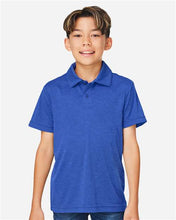 Load image into Gallery viewer, Youth Zone Sonic Heather Performance Polo

