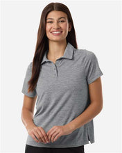 Load image into Gallery viewer, Women's Relay Heathered Stripe Polo
