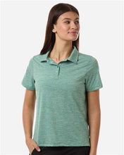 Load image into Gallery viewer, Women's Relay Heathered Stripe Polo
