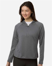 Load image into Gallery viewer, Women's Qualify Quarter-Zip Hooded Pullover
