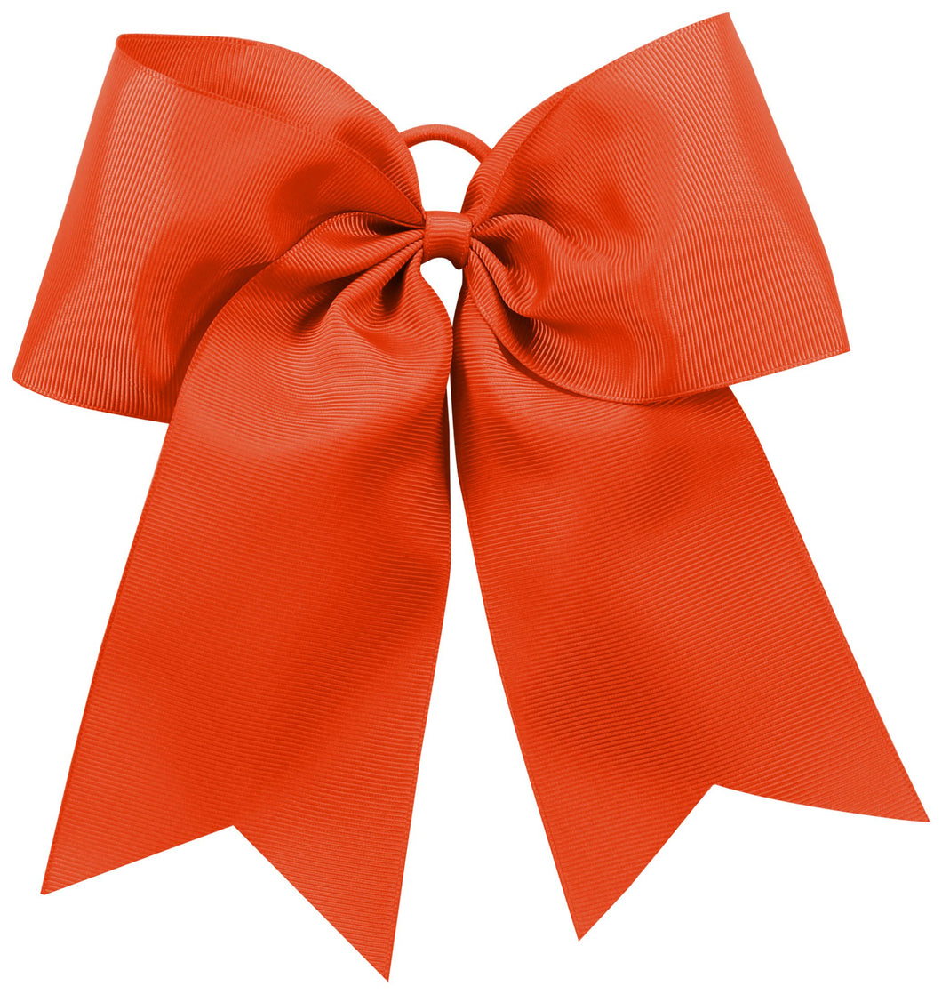 Orange Grosgain Hair Bow