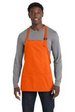 Load image into Gallery viewer, Port Authority ®  Medium-Length Apron with Pouch Pockets.  A510
