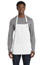 Load image into Gallery viewer, Port Authority ®  Medium-Length Apron with Pouch Pockets.  A510
