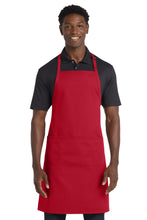 Load image into Gallery viewer, Port Authority ®  Easy Care Extra Long Bib Apron with Stain Release. A700
