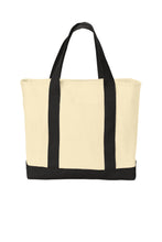 Load image into Gallery viewer, Port Authority ®  - Ideal Twill Two-Tone Shopping Tote.  B400
