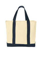 Load image into Gallery viewer, Port Authority ®  - Ideal Twill Two-Tone Shopping Tote.  B400
