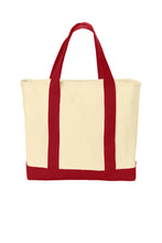 Load image into Gallery viewer, Port Authority ®  - Ideal Twill Two-Tone Shopping Tote.  B400
