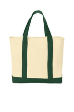 Load image into Gallery viewer, Port Authority ®  - Ideal Twill Two-Tone Shopping Tote.  B400
